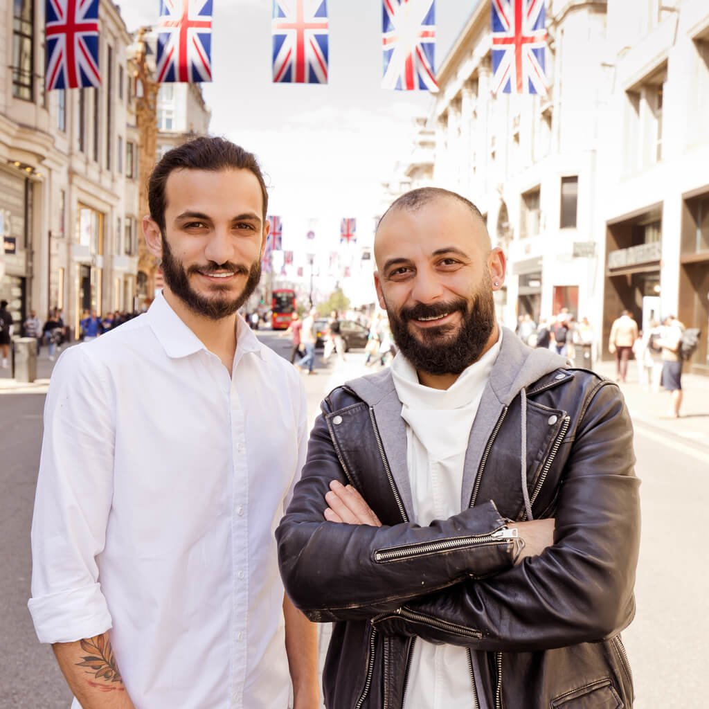 Moe and Shady Harb hair colour experts Moe and Shady Harb hair colour experts